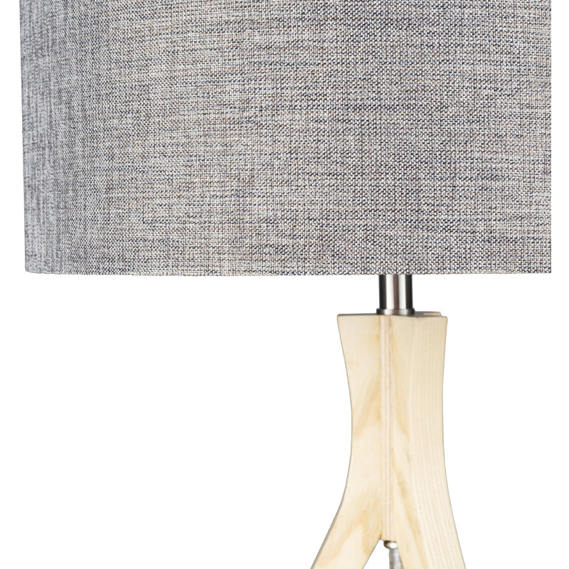 Ornette 60" Tripod Floor Lamp, Brown