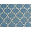 Geometric Area Rug in Blue