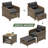 5-piece Patio Conversation Set-1035583694
