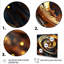 «Bright Gold Black Spiral II - Abstract Spirals», art mural-1922776211-1922776220