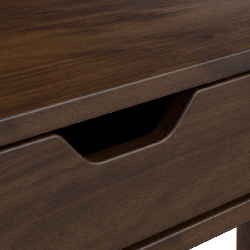 Lachone Writing Desk Office Set with Chair, Brown/Beige