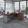 Series C 60W x 43D 3 Position Sit to Stand L Shaped Desk with Mobile File Cabinet