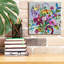 «Fab Floral» par St Hilaire Elizabeth, art mural sur toile-1997757055