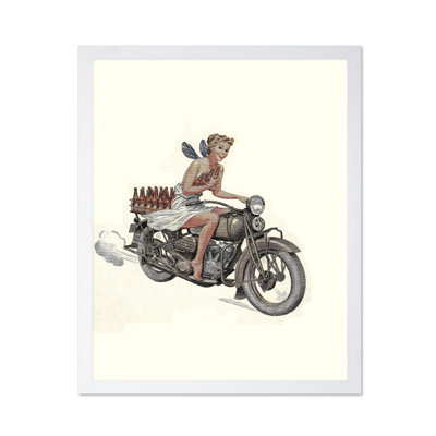 Fée à moto