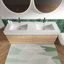 Meuble-lavabo mural avec surface solide et 4 tiroirs à fermeture en douceur-330642042-330642044-330642045