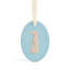 Festive 0.28'' Handmade Stoneware Holiday Shaped Ornament