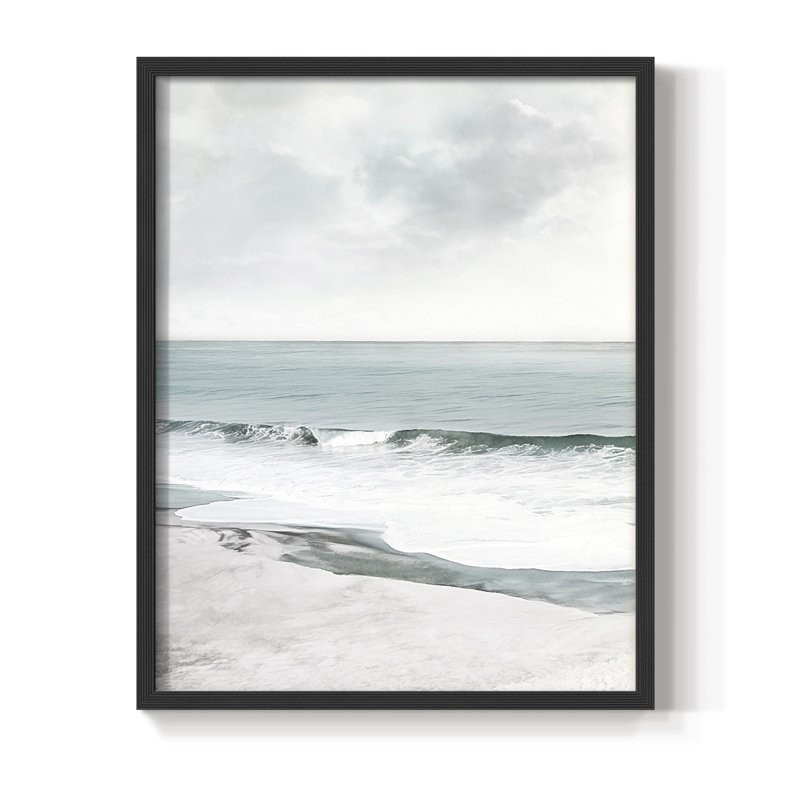 «Calming Coast», H 11 po x l 9 po, Noir, noir, noir, noir
