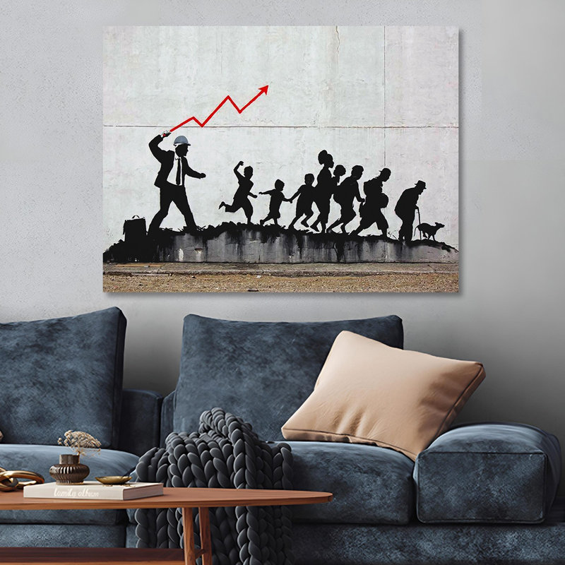 Peinture décorative sur toile