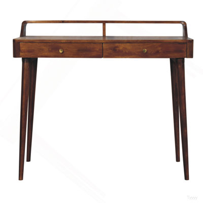 Console surélevée châtaignier