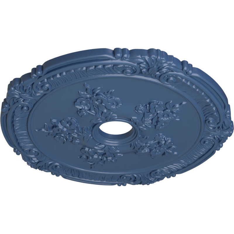 Médaillon Endurathane Attica avec plafond rose, DO 26 po x P 3 3/4 po x P 1 1/2 po, Americana