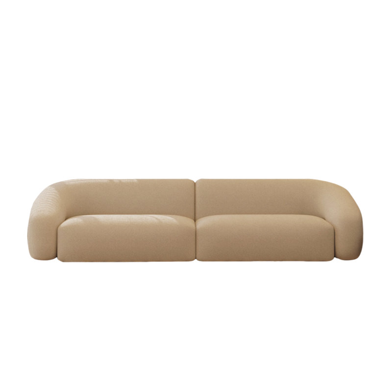 Creative inline sofa, 25.59" H x 125.98" W x 29.53" D, 5