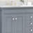 Dionicia 61'' Double Bathroom Vanity with Marble Top