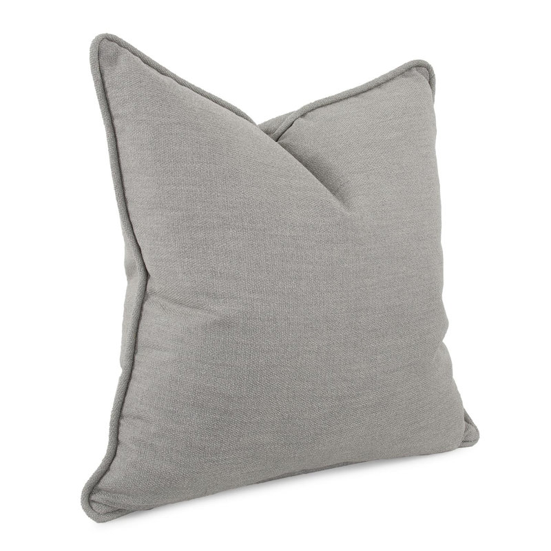 Coussin d'extérieur Driftwood - Poly Insert, Beige, Carré H 24 po x l 24 po