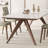 Rock board art dining table and chair set-107803068