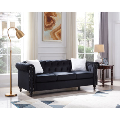 Doniell 82.5 " Velvet Sofa