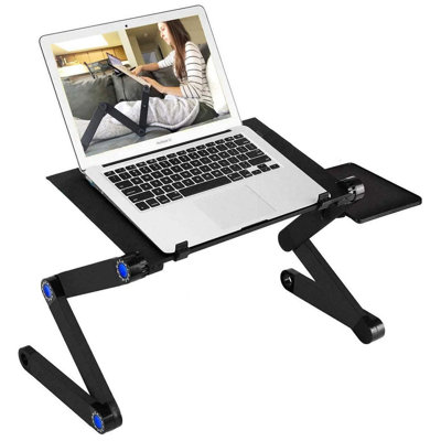 Larzelere Adjustable Metal Computer Desk