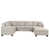 100 % lin beige est en rupture de stock