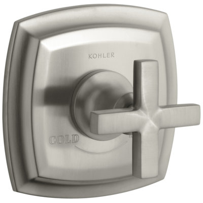 Margaux Valve Trim with Cross Handle for Thermostatic Valve, Requires Valve