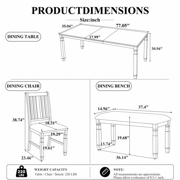 Dimensions du produit