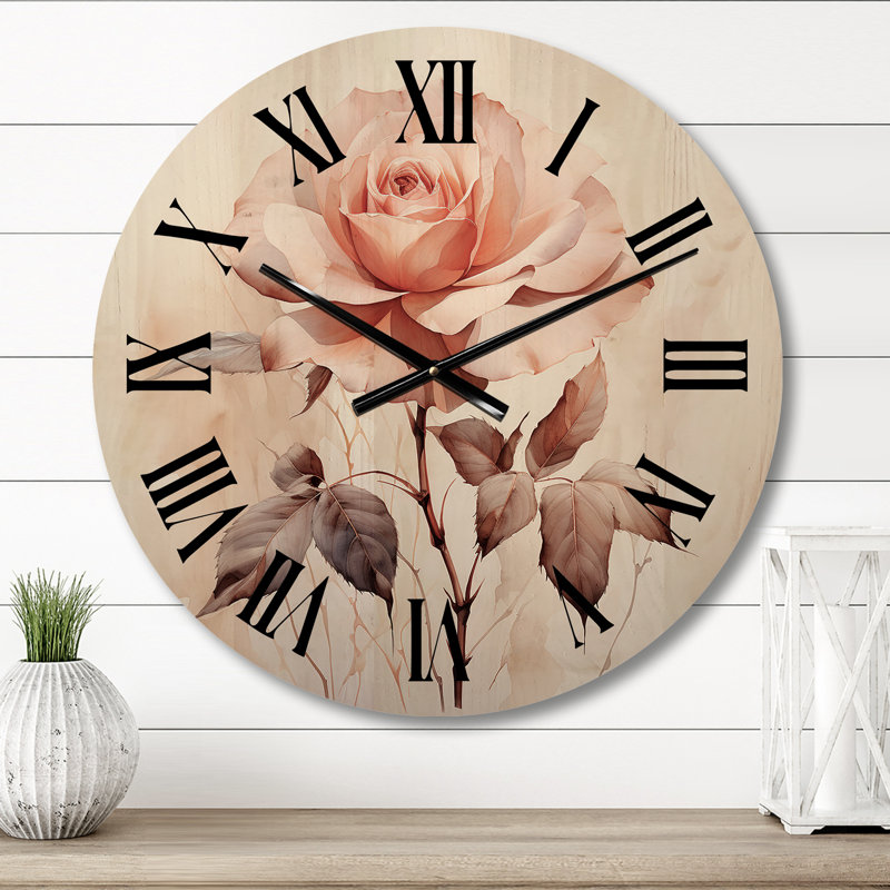 Horloge murale Peach, Moyenne