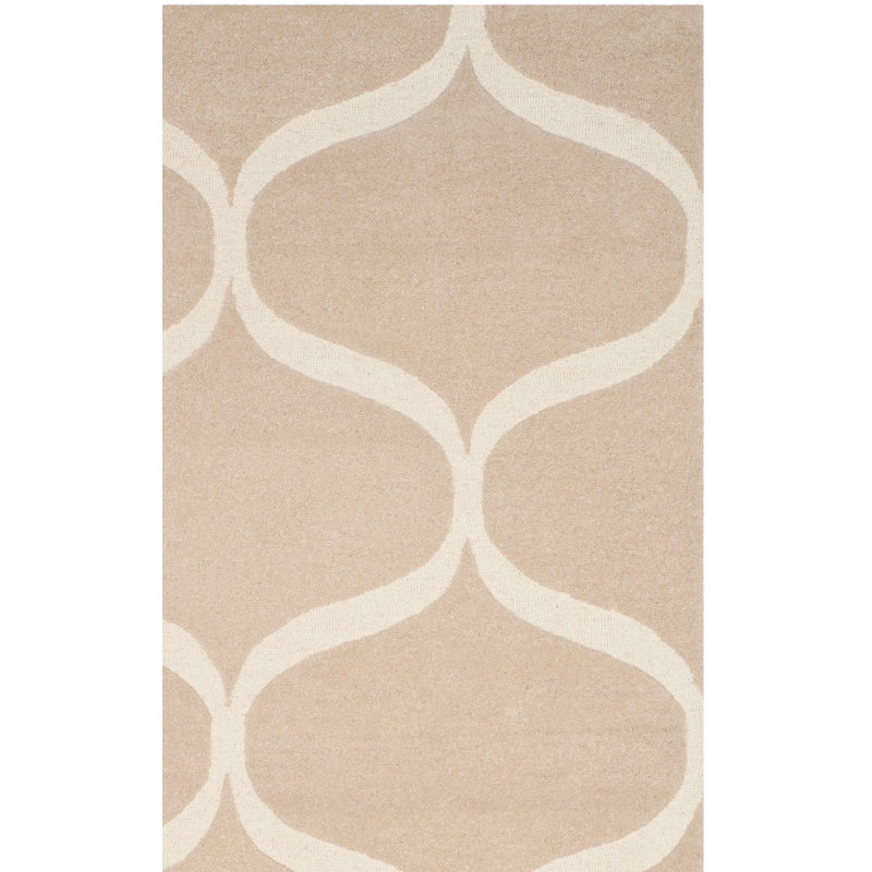 Tapis en laine touffeté à la main Cannen, Rectangle 3 pi x 5 pi