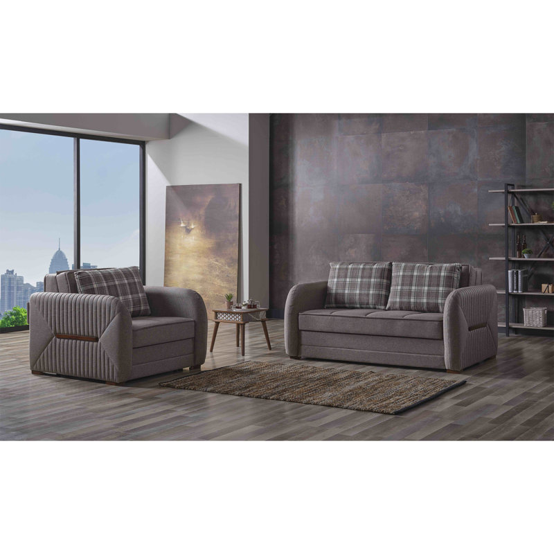 Fauteuil convertible rembourré avec rangement Modern Flyte
