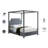 Emet Upholstered Canopy Bed-1698658518-1698667447