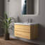 Meuble-lavabo mural simple 36 po A.Oak-556074372