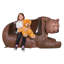 Banc sculptural Brawny Bear-78955508