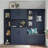 Multifunctional Left-Right Hall Cabinet with 4 Hooks-129045962