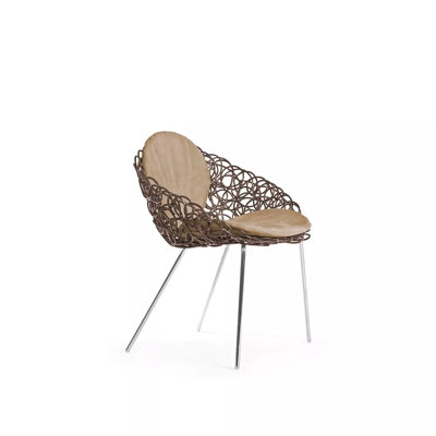 Noodle Upholstered Arm Chair