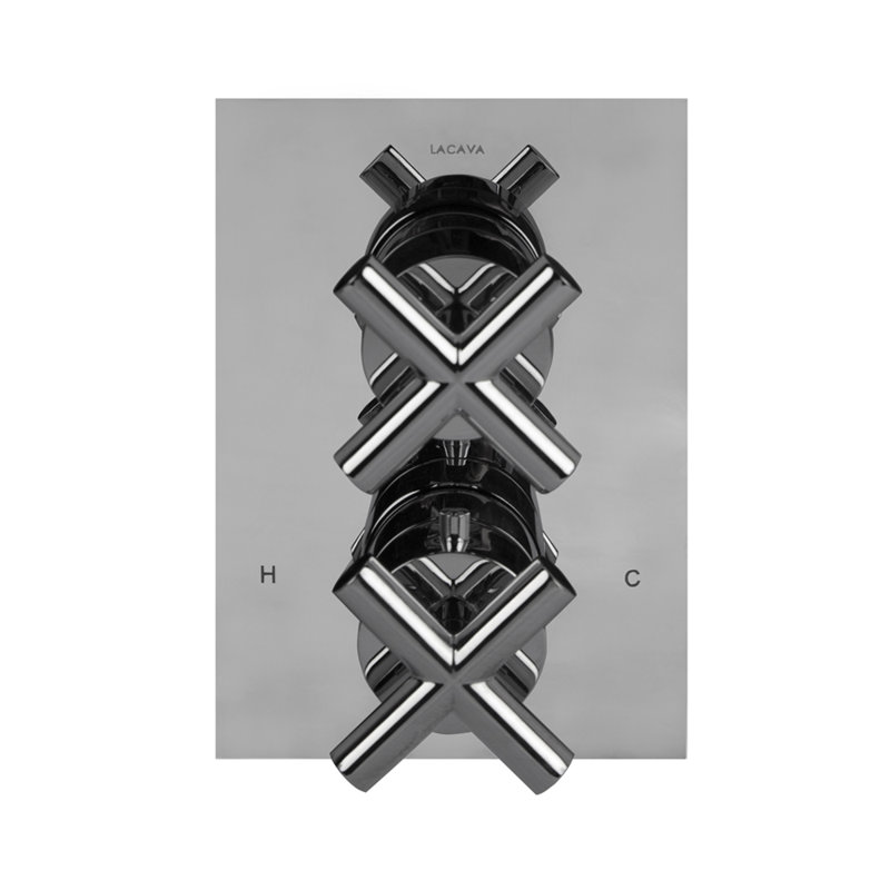Cigno Built-in Faucet Trim, Polished Chrome