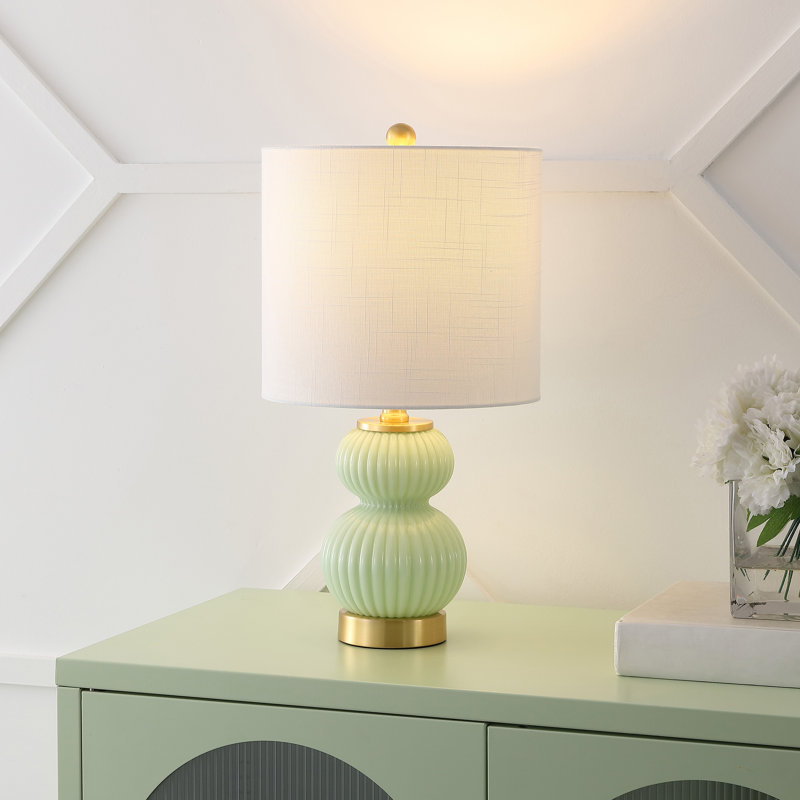 Lampe de table 20 po Exmore, Vert menthe