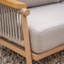 Chaise longue d'extérieur en aluminium Moss-1261579186