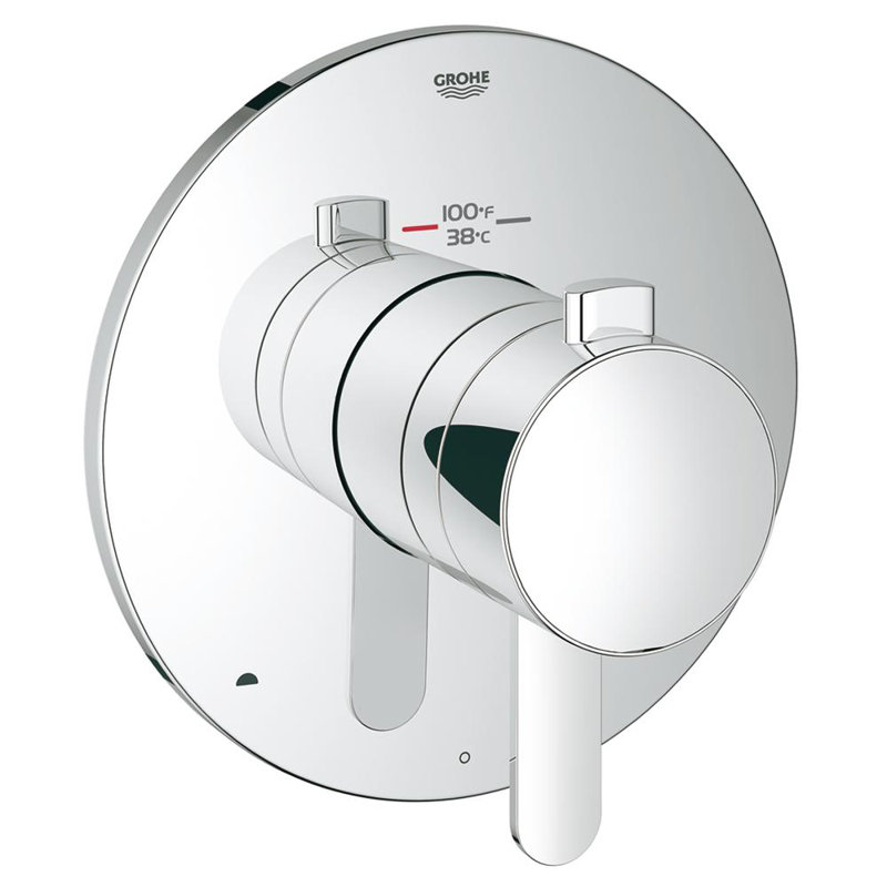 Europlus® Cosmopolitan Thermostatic Complete Shower System with Rough-in Valve