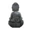 Fontaine de Bouddha assis 21,5 "avec DEL blanche