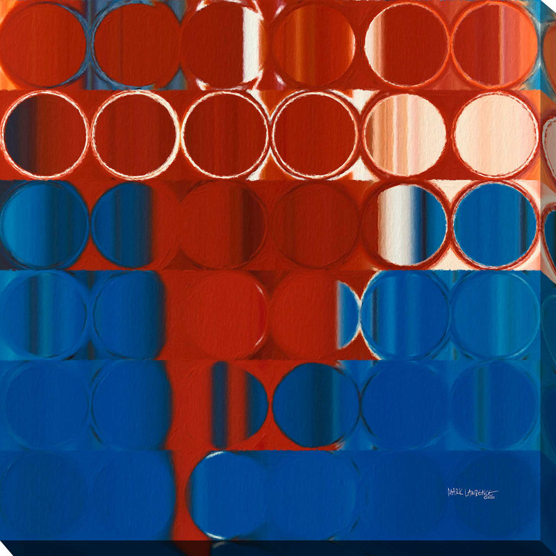Jean 18:37 «Whose Voice Do You Hear» par Mark Lawrence - reproduction, Toile tendue, H 36 po x l 36 po x 1,5 po