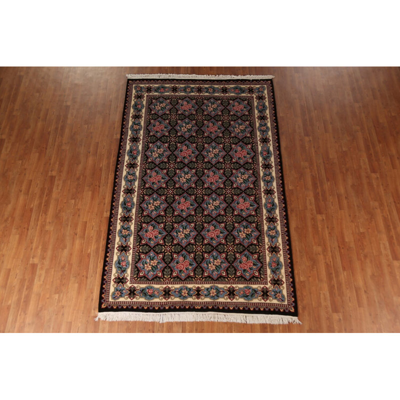 Tapis chinois à motif d'art et d'artisanat All-Over 6 x 10