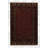 Silvio Vintage Burdy Beige Traditional Themed Floral Patterned Woven Washable Rug-652916347