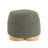 Round Upholstered Ottoman, Footstool For Bedroom, Entryway-985307091