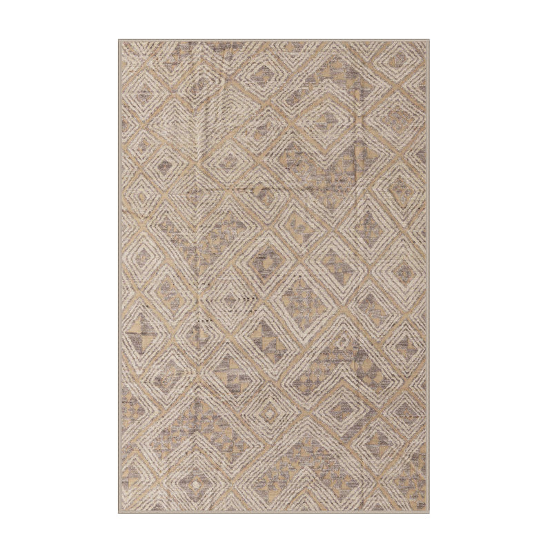Abstract Indoor Rug, Runner 2' x 5'