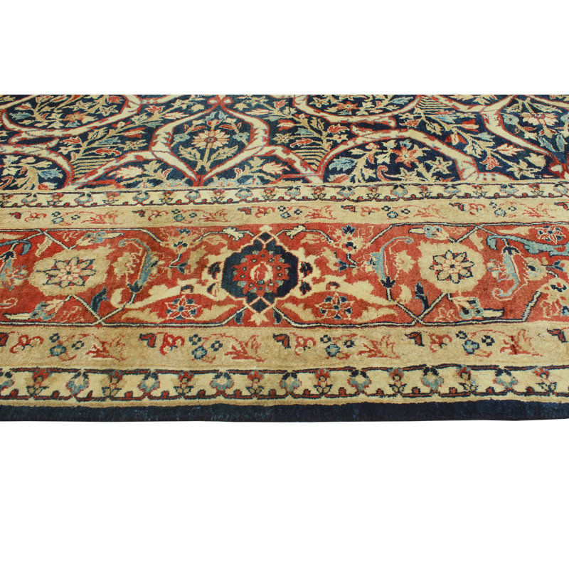Tapis bleu marine pak-persan Archer