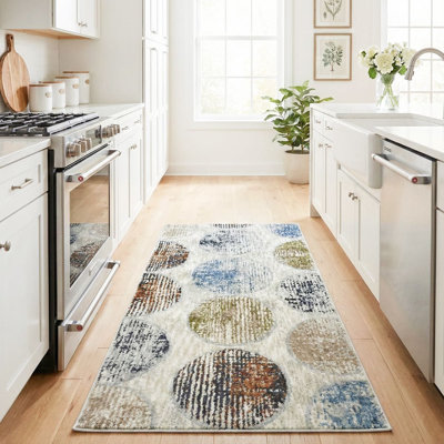 Tapis de couloir lavable 2 x 35 - Tapis moelleux Vale