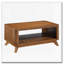 Rectangular Wood Coffee Table with Open Storage Shelf for Living Room-1551950464