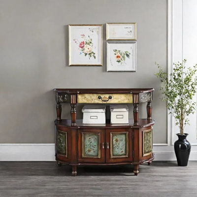 Solid  Wood Entrance  Cabinet