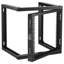 Support réseau 9U à fixation murale 9U 150 lb / 68,04 lb