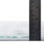 Tapis contemporain Antwanae couleur ivoire-sarcelle-1780663094