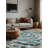 Machine Washable Gray Area Rug-1549354736