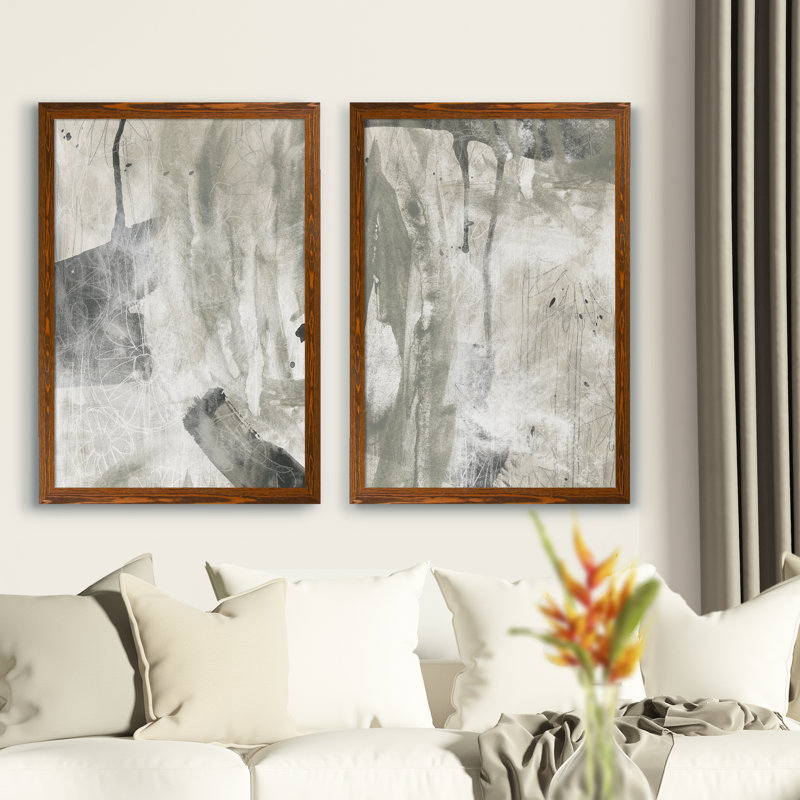 « délavé iii » par vincent van gogh-2 pièces, ensemble de 2 reproductions d’art sur image, H 24 po x l 18 po x P 1,25 po