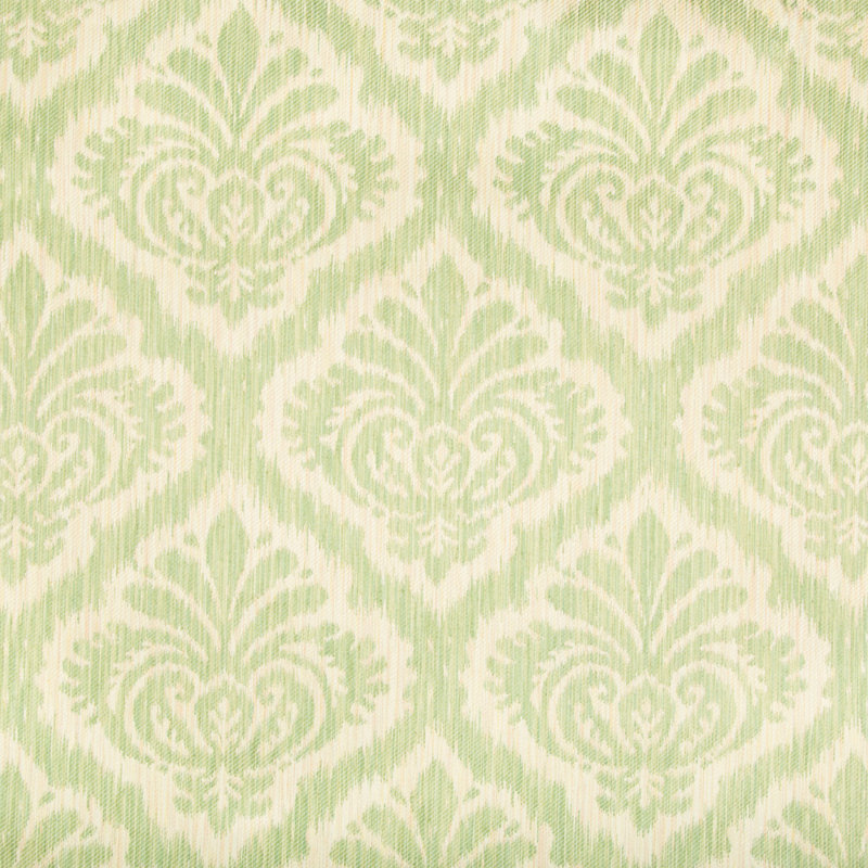 Baronet Durbar Tait Strie Ii Cotton Blend Fabric, Celery